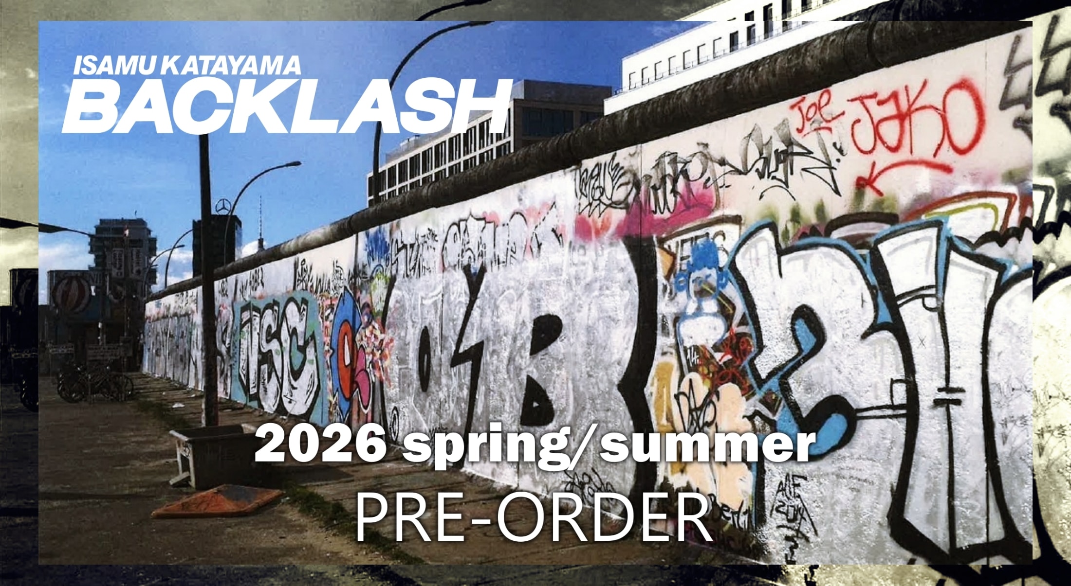 BACKLASH 2026SS 先行予約(通常時)